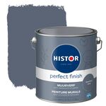 2x Muurverf mat Histor, perfect finish, sheffield grey, 2,5 liter
