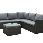 Loungeset Vonato, Marello, Antraciet