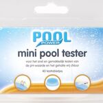 5x Zwembadreiniging mini tester Pool Power