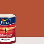 2x Hoogglans verf – 0,75 liter Flexa, couleur locale, passionate argen