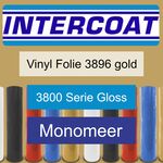 Snijfolie 50m x 61cm Intercoat, 3800 serie gloss, 3896 gold