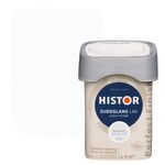 Ca. 12x Lak zijdeglans Histor, perfect finish, hoornwit, 250 ml