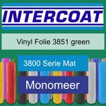 Snijfolie 50m x 61cm Intercoat, 3800 serie mat, 3851 green