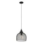 Vintage hanglamp EGLO, straiton, zwart