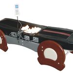 Massagebed, Vonato, Alzara, Zwart