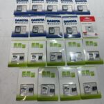 Ca. 19x SD + Micro SD kaarten 16, 32, 64 en 128 GB