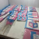 Ca. 32x Gender reveal versiering