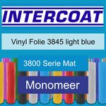Snijfolie 50m x 61cm Intercoat, 3800 serie mat, 3845 light blue