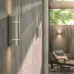 5x Wandlamp 2×4.5W Philips, shadow, antraciet
