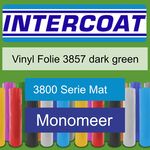 Snijfolie 50m x 61cm Intercoat, 3800 serie mat, 3857 dark green
