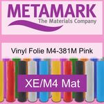 Snijfolie 50m x 61cm Metamark, xe/m4 mat, m4-381m pink