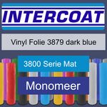 Snijfolie 50m x 61cm Intercoat, 3800 serie mat, 3879 dark blue