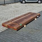 Ca. 35x Vlonder/gevel plank, Tropisch hardhout | 21×185 mm