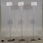 3x Staande lamp