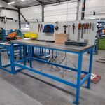 Werkbank met inhoud