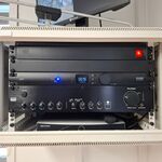 Dab radio met versterker en 8x speaker DAP, IR-150BT en PA7120