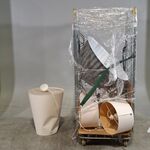 Partij diverse hanglampen en lampenkappen, O.a LND Design