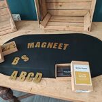 Magnetisch bord met cijfers en letters
