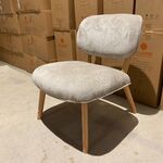 Fauteuil AJ Living, taupe/beige