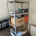 Diverse elektro materialen inclusief stelling