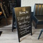 2x Staande Hertog Jan krijtborden