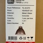 Hanglamp Trend living, Mainz, concrete