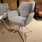 Set van 6 eetkamerstoelen AJ Living, Salsa, taupe