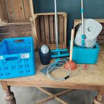 Diverse schoonmaakmaterialen