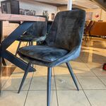 Set van 6 eetkamerstoelen, Vinovo, army