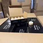 30 sets van 12 stuks led waxine lichtjes inclusief batterij Homebound,