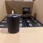 50 stomp led kaarsen Homebound, zwart