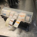 HCCP stickers in houder