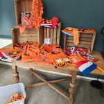 Oranje decoratie