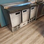 Pizza koel-werkbank