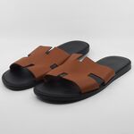 Paar slippers, maat 45, Hermès
