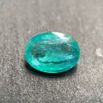 Edelsteen – 7.78 carat groene smaragd (gecertificeerd)