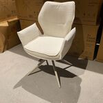 Set van 6 eetkamerstoelen AJ Living, Salsa, zand