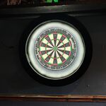 Dartbord met verlichting