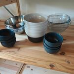 Diverse schalen en kommen
