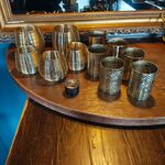 Ca. 12x Waxinelicht houders