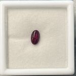 Robijn – 1.41 carat natuurlijke cabochon robijn