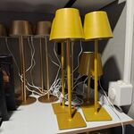 Ca. 10x Oplaadbaar lampje, goud