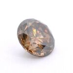 Diamant – 1.02 carat natuurlijke cognac gekleurde diamant (gecertifice