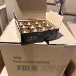 20 sets van 12 stuks led waxine lichtjes inclusief batterij Homebound,