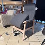 Fauteuil elektrisch verstelbaar Knudsen, grijs