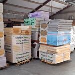 Partij divers isolatiemateriaal, O.a. Kingspan, op 3x pallet
