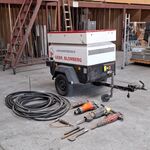 Compressor aanhanger, Ingeroll Rand, P70WN, 1996