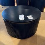 Salontafel rond Tower, zwart