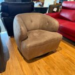 Draai fauteuil Sitdesign, licht bruin / taupe