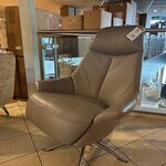 Draai fauteuil Knudsen, grijs